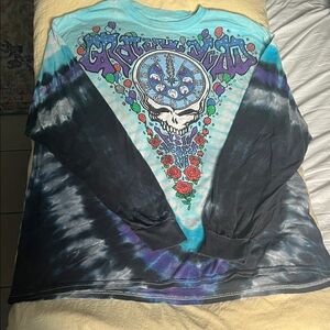 Grateful Dead New Year’s Eve Tie-Dye Long Sleeve Shirt